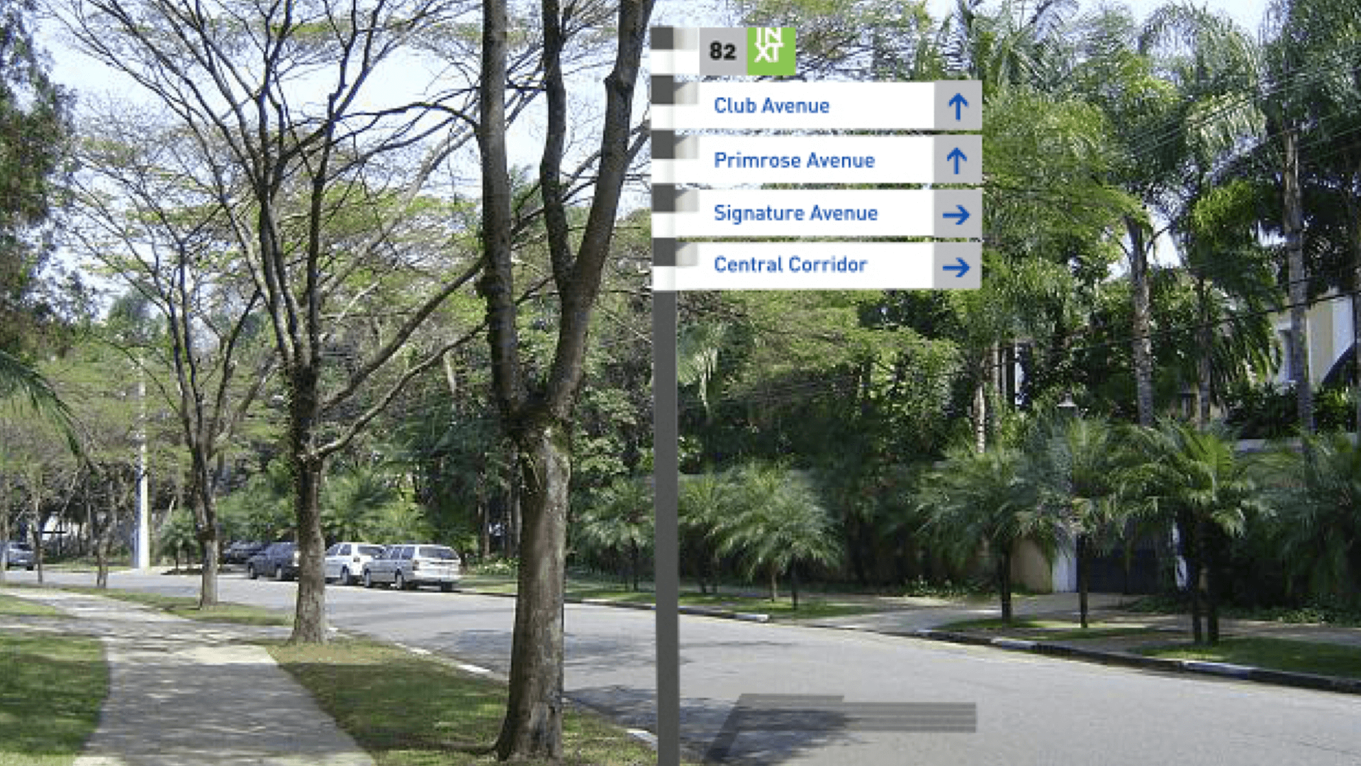 2. Realty – Vatika India NXT – Signage