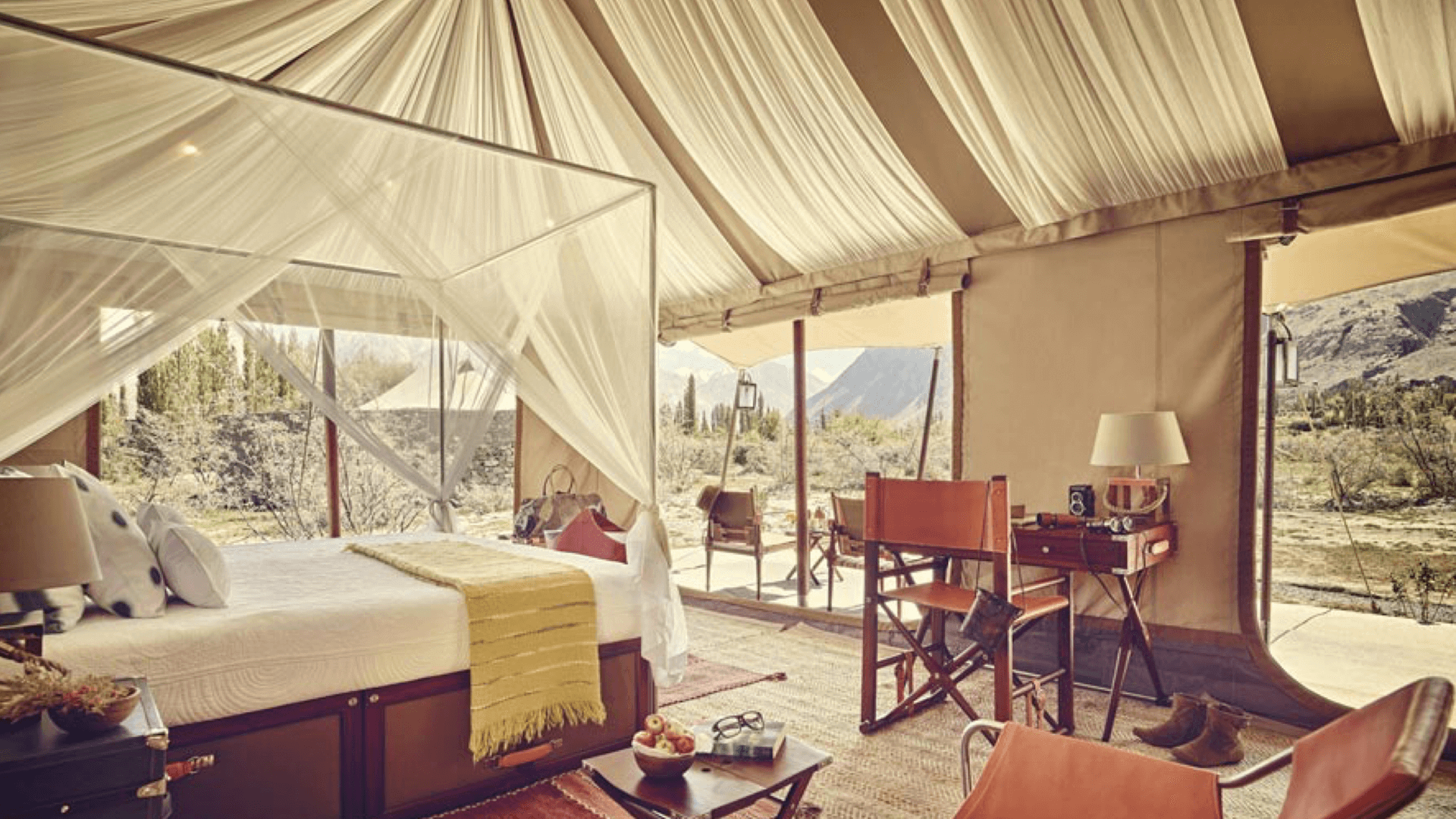 2. Travel & Leisure – The Ultimate Travelling Camp Nubra Ladakh – space