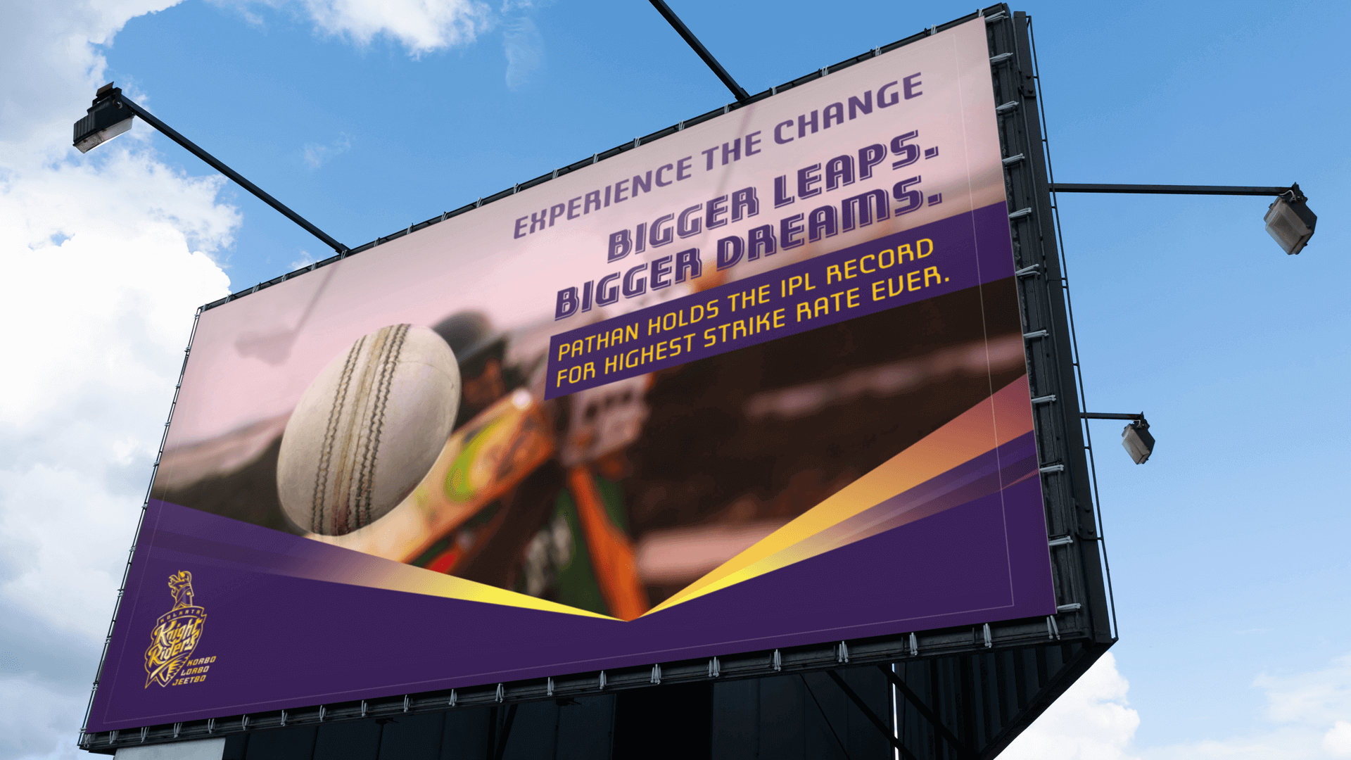 4. Sports – Kolkatta Knight Riders – signage