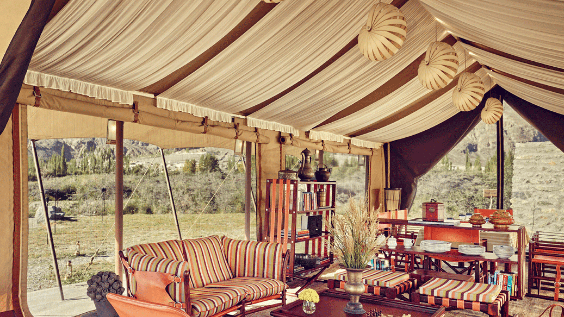 4. Travel & Leisure – The Ultimate Travelling Camp Nubra Ladakh – space