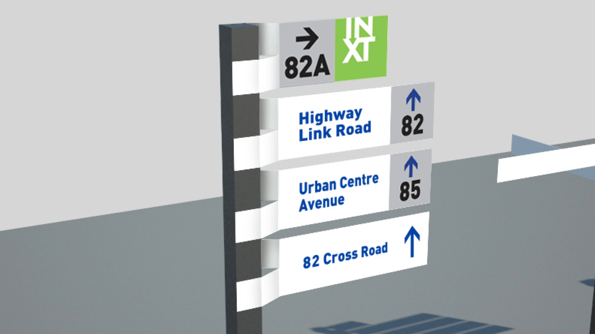 5. Realty – Vatika India NXT – Signage