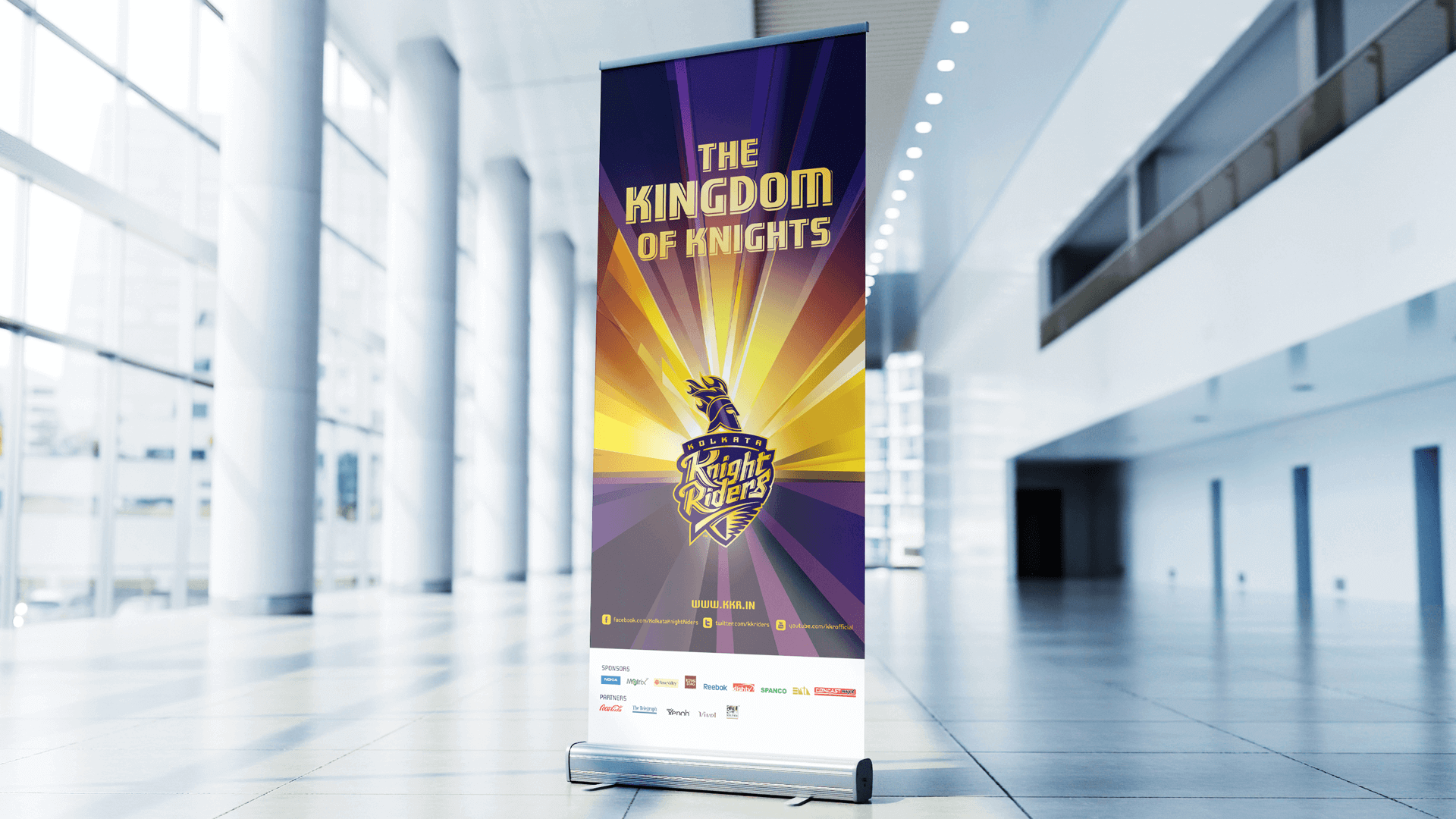 6. Sports – Kolkatta Knight Riders – signage