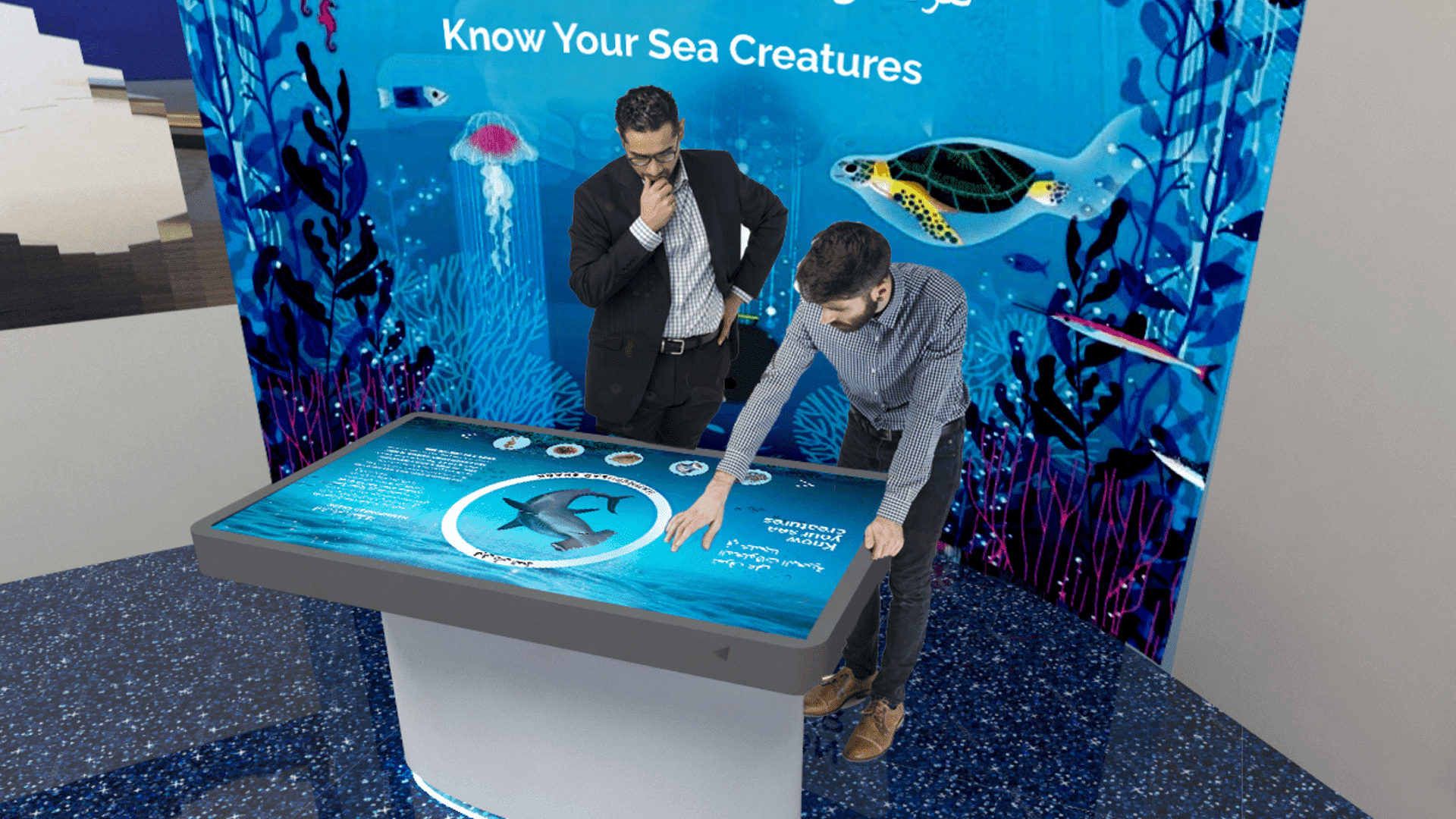 7. Arts & Culture – Doha Pearl Museum – space – interaction