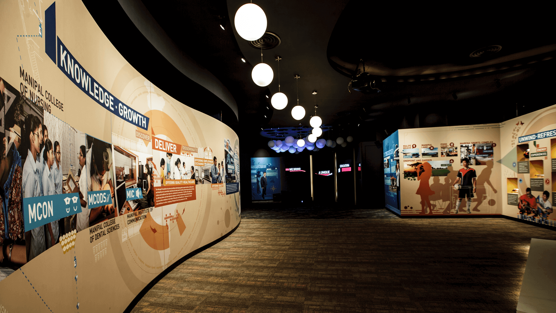 8. Education – Destination Manipal – spatial design